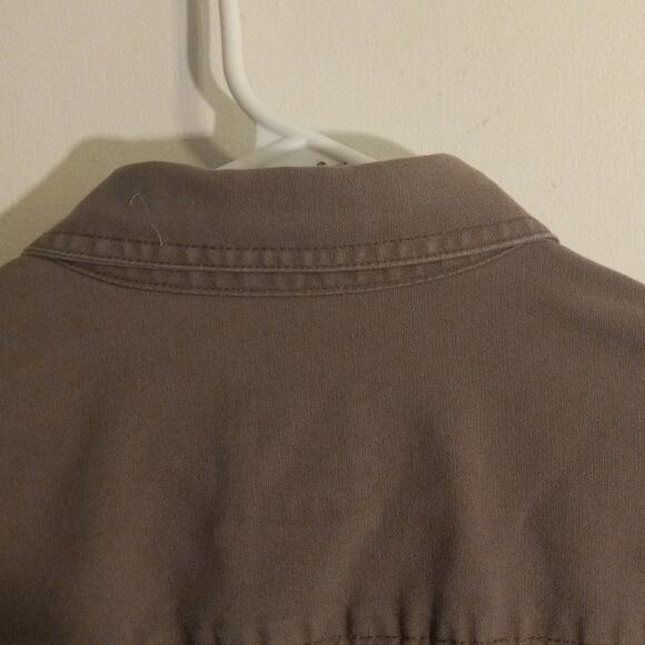 Red Head Mens M Brown Canvas Outdoor Workwear Shirt Jacket Utility Pockets - Picture 6 of 8